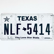  United States Texas Lone Star Passenger License Plate NLF 5414 - $16.82