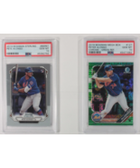 Lotto Di 2 PSA 10 Graded 2019 Bowman Pete Alonso Baseball Cards - $314.83