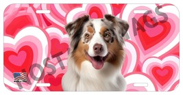 AUSTRALIAN SHEPHERD RED PET DOG CAN PERSONALIZE NOVELTY METAL LICENSE PL... - £6.87 GBP+