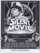 Silent Movie 1976 ORIGINAL Vintage 9x12 Industry Ad Mel Brooks Dom Deluise - £19.32 GBP