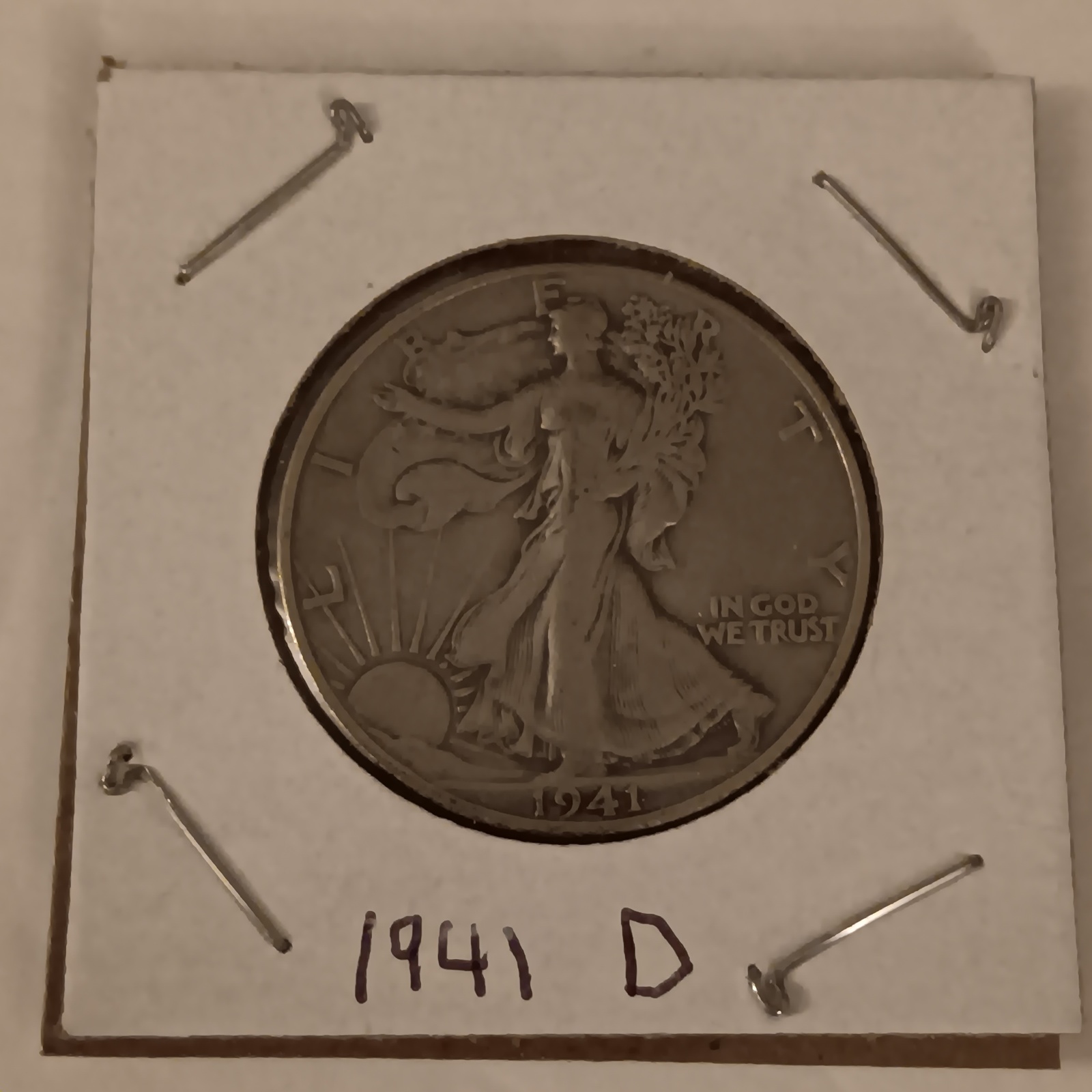 Primary image for 1941 D Walking Liberty Half Dollar VG+ Condition US Mint Denver 