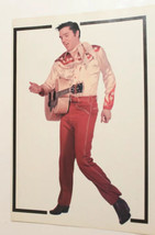 Elvis Presley Magazine Pinup Elvis With Guitar Singing Double Sided - $3.95