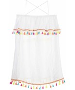 PilyQ Girl&#39;s Plume Water Lily Tassel Dress White ( XS ) - $121.82 CAD