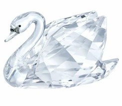 Swarovski Crystal Swan BIRD Collectible Figure 2&quot; x 2.5&quot; Large - £58.85 GBP