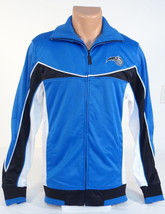 UNK NBA Orlando Magic Blue &amp; White Zip Front Track Jacket Mens Small S NWT - £35.02 GBP
