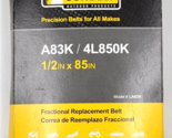 Sunbelt Lawn Mower Belt 4L850K A83K 1/2 X 85&quot; Fractional Replacement Ara... - $12.00