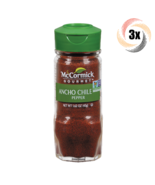 3x Shakers McCormick Gourmet Ancho Chile Pepper Seasoning | Non GMO | 1.... - £23.62 GBP