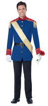 California Costumes Men&#39;s Storybook Prince Costume, Blue/Red, Large - £71.91 GBP