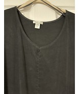 Bechamel Women’s Top Size 3X Black Stretchy - $189.11 MXN