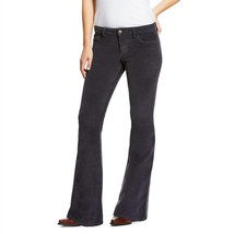 Ariat corduroy perfect rise flare jean in Nightshade - $68.00