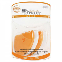 REAL TECHNIQUES 4 Miracle Blotting Cushions & Sponges "RT-1493"* (01493) - $4.99