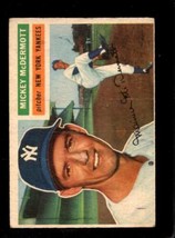 1956 Topps #340 Mickey Mcdermott Vg Yankees *NY6972 - £20.40 GBP