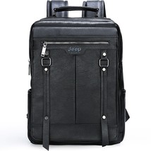 Jeep Buluo  trendy men&#39;s computer bags super large capacity student school bag m - £77.13 GBP