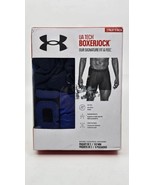 Under Armour 2-Pk 6&quot; Tech Boxerjock Boxer Briefs  5XL 1363619 $35 MSRP B... - $349.23 MXN