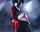 ELVIRA MISTRESS OF THE DARK RED BLACK PUBLICITY PHOTO PRINT PICTURE 8X10 - £5.72 GBP
