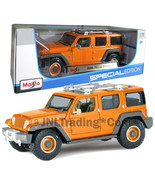 Maisto Special Edition 1:18 Scale Die Cast Orange SUV JEEP RESCUE CONCEPT - £39.95 GBP