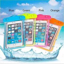 Color: Orange - EverGlow WaterProof Pouch For Your Smartphone And Essent... - $24.47