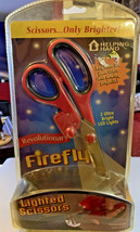 Lighted Firefly Scissors Craft Sewing Ultra Bright LED Lights - $13.74