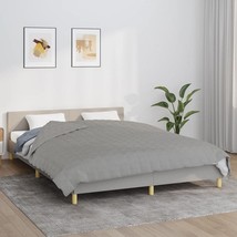  Weighted Blanket Grey Cotton 78.7 x 78.7 in Weighted Blanket - $187.29 CAD