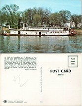 Ohio(OH) Marietta W.P. Snyder Jr. Steamboat Stern-Wheeler River Vintage Postcard - £7.51 GBP