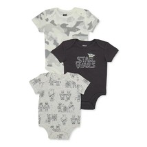 Star Wars Baby Boys Bodysuit, 3-Pack - £20.09 GBP