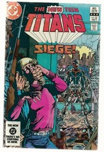THE NEW TEEN TITANS  SIEGE!    1983  Oct. #35    DC COMICS - £11.43 GBP