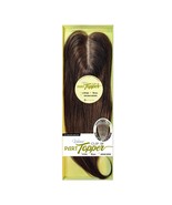 EVE HAIR 100% HUMAN HAIR VELOCE CLIP IN 3.25&quot;x5&quot; LACE BASE TOPPER 16&quot; #H... - $109.34 CAD
