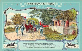 Guerra Civil General SHERIDAN&#39;S Ride ~ Shenandoah Valle Virginia- #3 Serie - £7.68 GBP