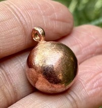 Medallón colgante de bola de curación de cobre puro de 1 pieza, joyería,... - $18.61