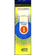 Sponge Mop REFILL TYPE i yellow cellulose squeeze Head butterfly pad 9.5... - $19.94