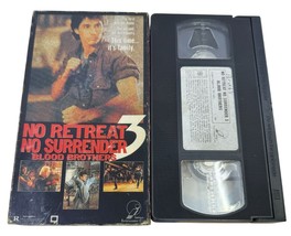 No Retreat No Surrender 3 Blood Brothers VHS Tape Action Movie 1989 - £4.68 GBP