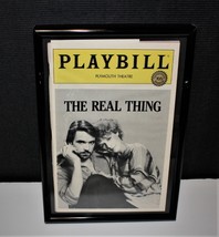 PLAYBILL 1984 THE REAL THING Plymouth New York Framed Broadway Theatre P... - $19.95