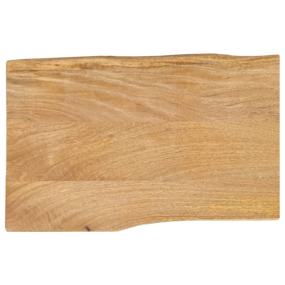 vidaXL Table Top Natural wood Solid mango wood Standard Durable - $83.04
