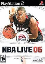 NBA Live 06 (Sony PlayStation 2, 2005) Black Label Complete with Manual - £2.12 GBP