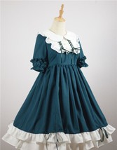 NONSAR Vintage  Women ita Dress Sweet   High Waist Victorian Kawaii Girl  New - £73.18 GBP