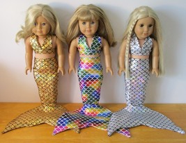 Mermaid Tails for the American Girl or any other 18” Doll - Scales2 - $17.50