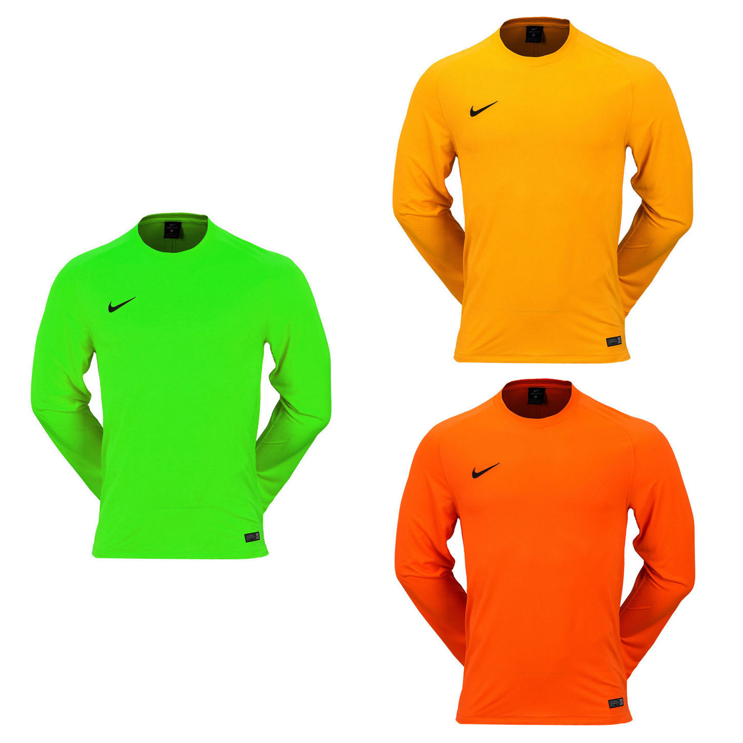 Nike 2017 Park Goalie II Soccer Jersey Shirts Long Sleeve Football Tee 588418 - $45.13 - $47.02