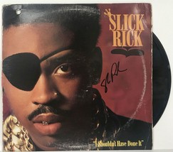 Slick Rick Signed Autographed &quot;I Shouldn&#39;t Have Done It&quot; Record Album - COA Card - $41.99