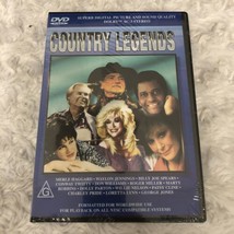 Country Legends Dvd New Sealed Willie, Dolly, Merle, Waylon, Loretta, Patsy, Oop - £39.30 GBP