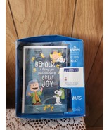 Dayspring 24 Peanuts Boxed Christmas Cards  With Peel and Seal Envelopes - $15.00