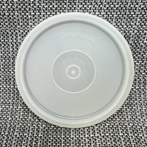 Tupperware 1347 Round 3&quot; Inch LID Clear Sheen USA Made for Tumbler Cups ... - $6.90