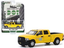 2017 RAM 2500 Pickup Truck Yellow &quot;New York City DOT - Brooklyn Street M... - $19.44