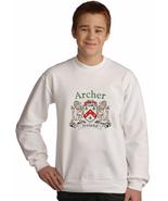 Archer Irish coat of arms Sweatshirt in White - $29.35