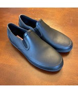 Hunter Boots Mens Size 11 Slip On Rubber Rain Shoes Black Low - £29.57 GBP