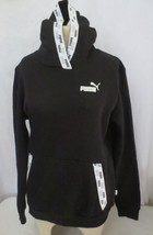 Puma Pullover Hoodie Black Women Kangaroo pocket NWT Sz M - $35.00