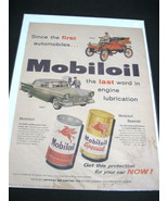 Vintage Mobiloil Special Motor Oil Color Advertisement - 1957 Mobil Oil ... - £10.17 GBP