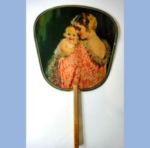 antique ADVERTISING HAND FAN wilmington de SIGMUND&#39;S WOMEN&#39;S FASHION STORE - £27.21 GBP