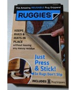 NEW Ruggies Set of 8 Rug Grippers - AS SEEN ON TV - Washable, Reusable!  - $162.88 MXN