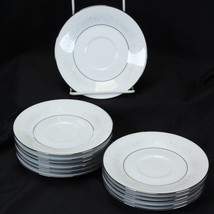 Noritake Cumberland Saucers 5-7/8&quot; Lot of 12 NEAR MINT! - $529.33 MXN