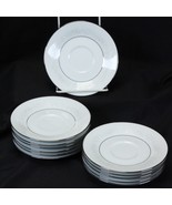 Noritake Cumberland Saucers 5-7/8&quot; Lot of 12 NEAR MINT! - $39.31 CAD